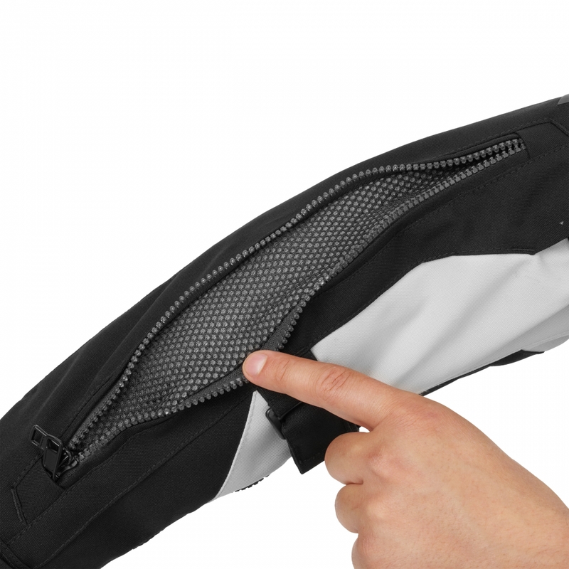 Shima Hero 3.0 Motorradjacke grau-schwarz