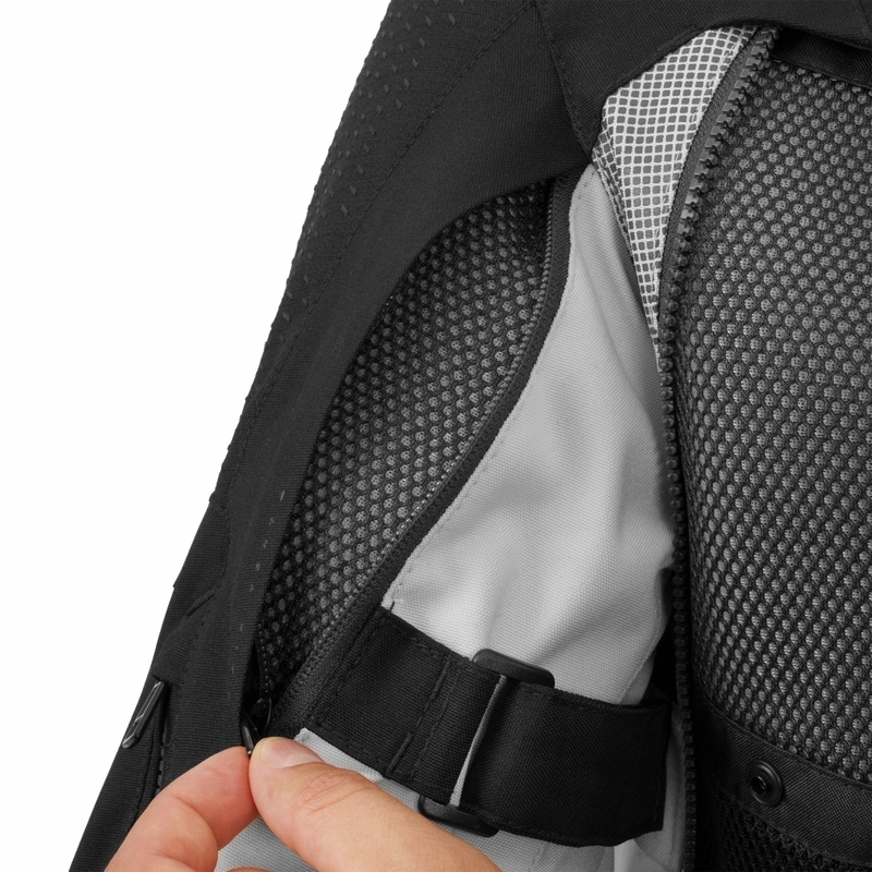 Shima Hero 3.0 Motorradjacke grau-schwarz
