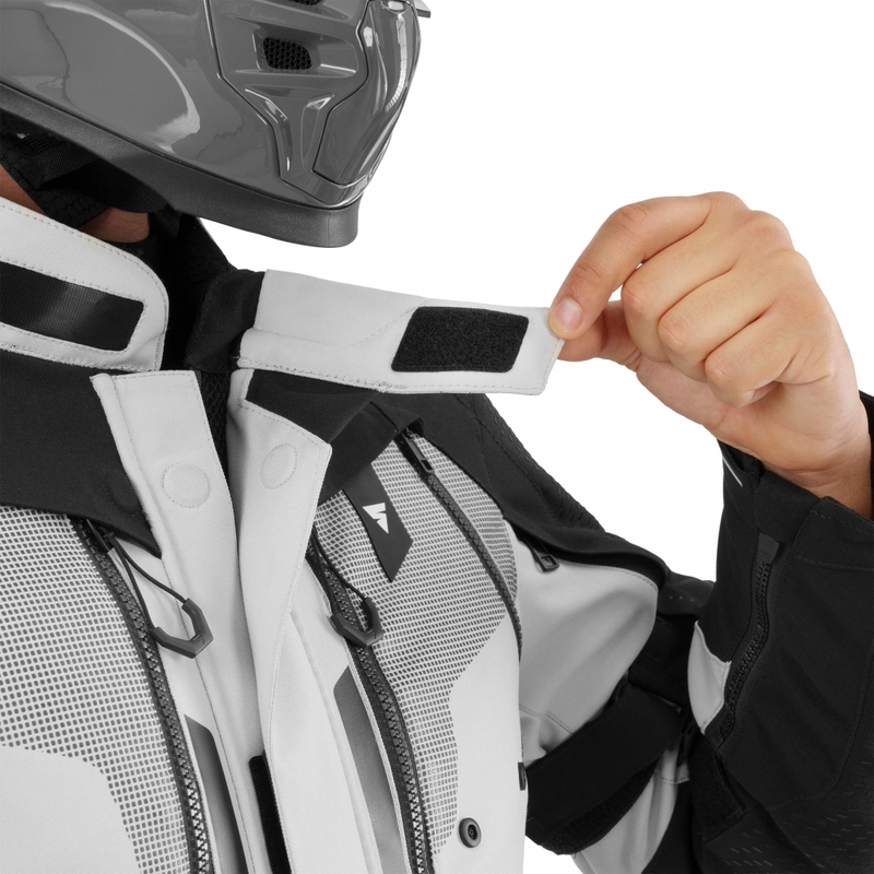 Shima Hero 3.0 Motorradjacke grau-schwarz