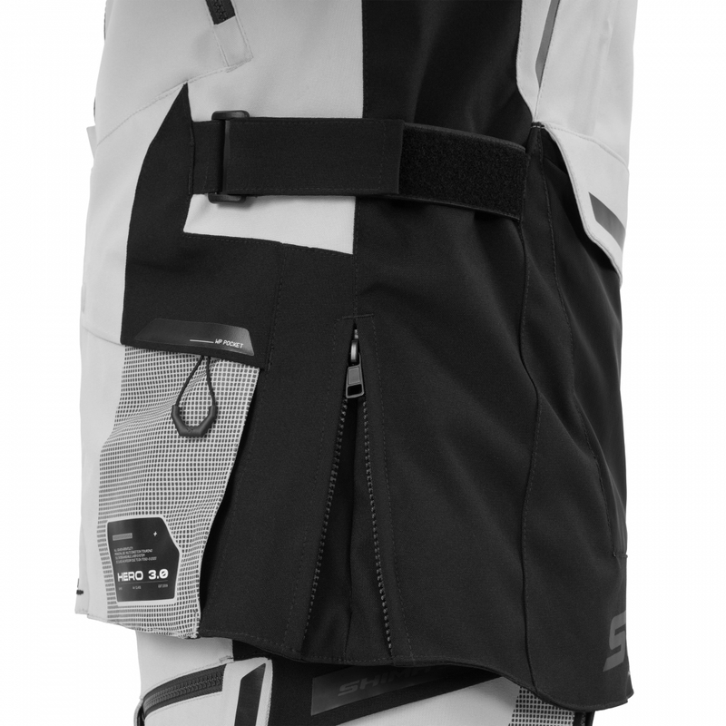 Shima Hero 3.0 Motorradjacke grau-schwarz