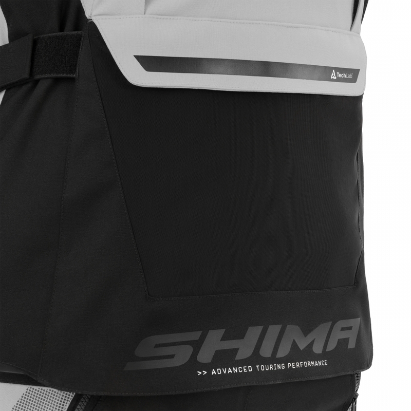 Shima Hero 3.0 Motorradjacke grau-schwarz