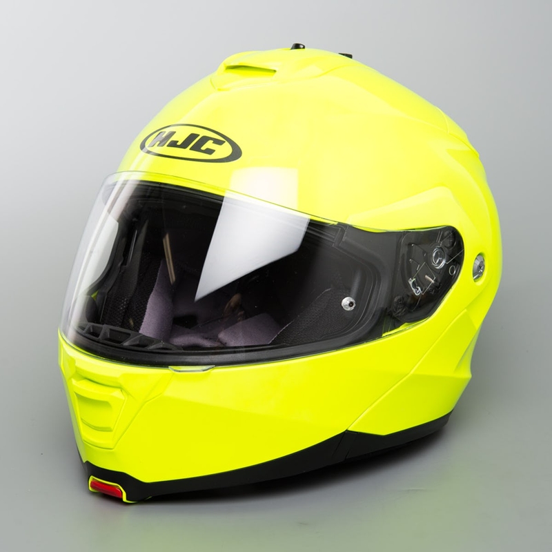 HJC IS-MAX II Motorradhelm fluo grün