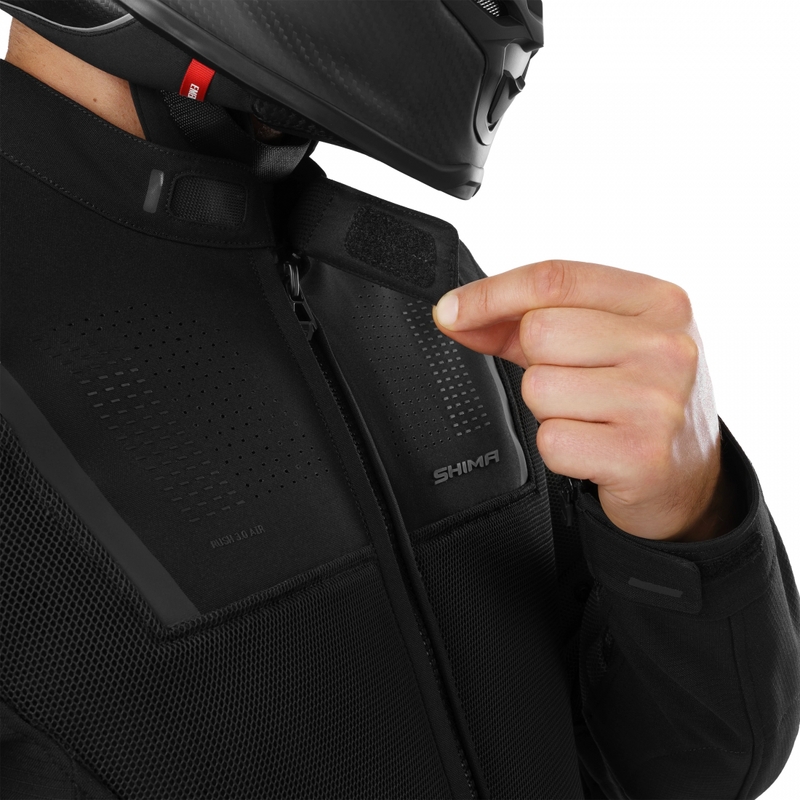Shima Rush 3.0 Air Motorradjacke schwarz
