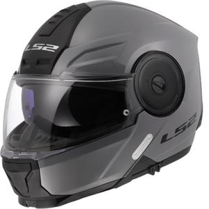 Klappbarer Motorradhelm LS2 FF902 Scope II Nardograu
