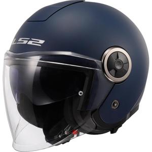 Offener Motorradhelm LS2 OF620 Classy Solid, matt dunkelblau