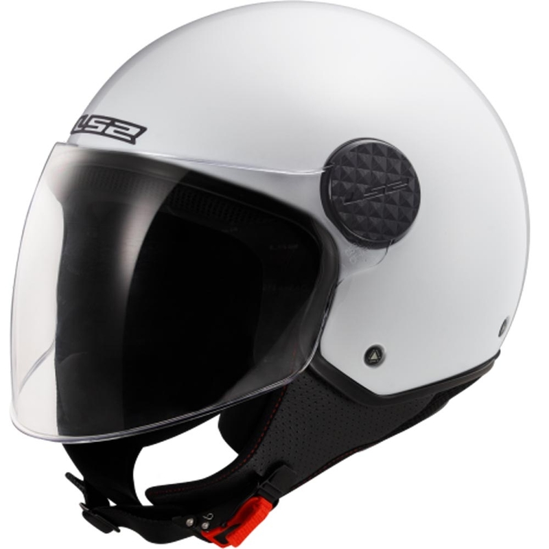 Offener Motorradhelm LS2 OF558 Sphere Lux II, einfarbig weiß