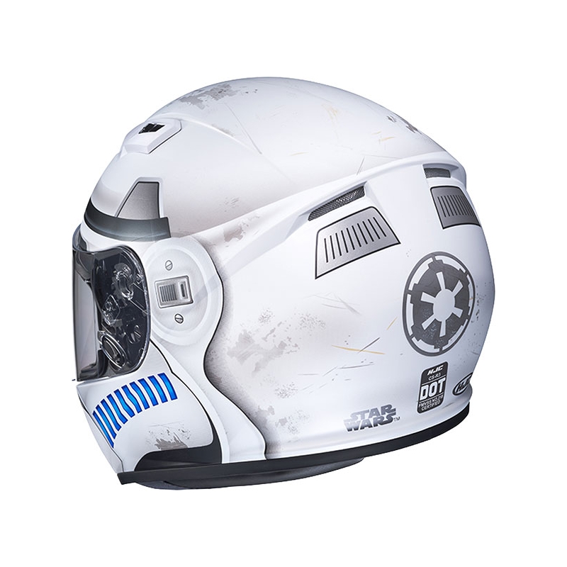 HJC CS-15 Stormtrooper Star Wars MC10SF integraler Motorradhelm Ausverkauf