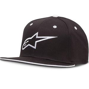 Alpinestars Ageless Flatbill Cap Schwarz und Weiß
