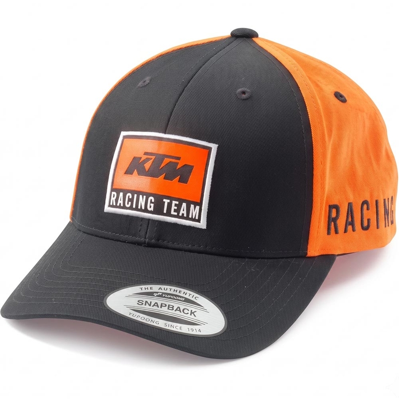 KTM Team Curved Cap OS schwarz-orange