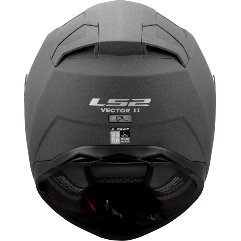 Integralhelm LS2 FF811 Vector II, einfarbig betongrau