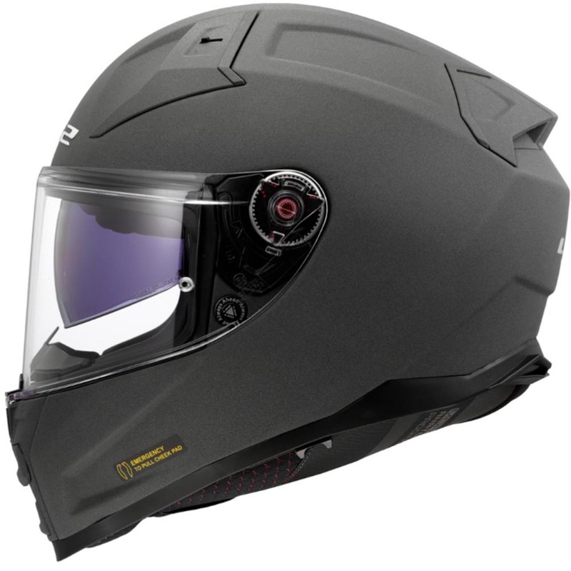 Integralhelm LS2 FF811 Vector II, einfarbig betongrau
