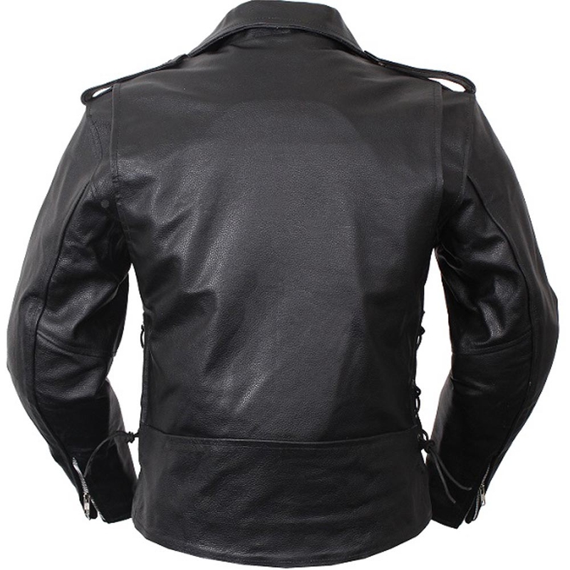 Damen Leder-Bogen RSA Chopper schwarz