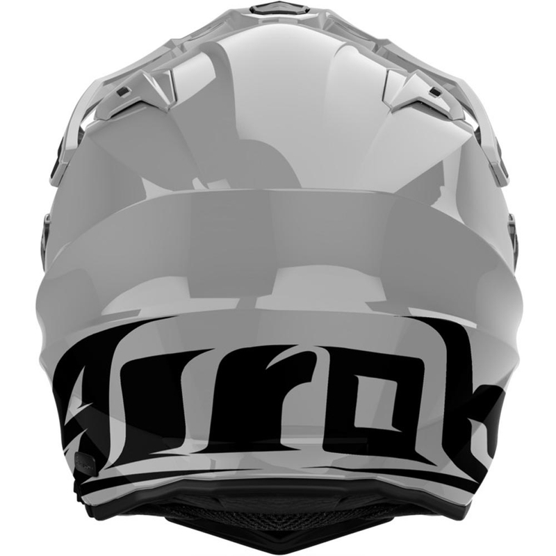 Endurohelm Airoh Commander 2 Farbe glänzend grau