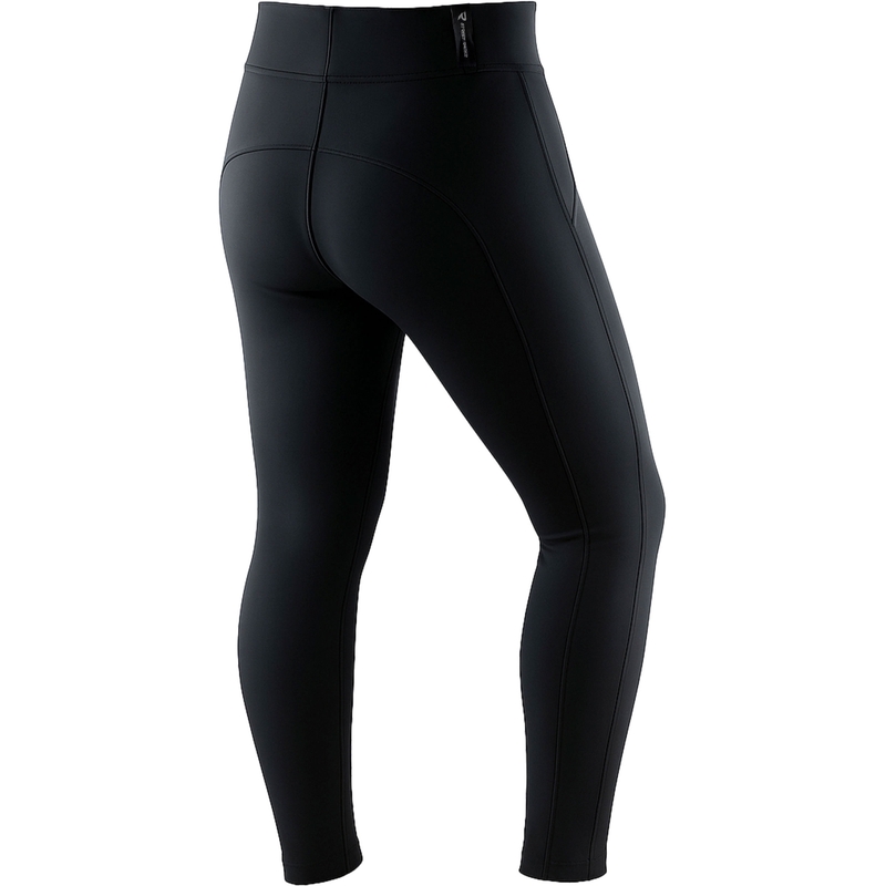 Street Racer Vixed kurze Motorradleggings für Damen, schwarz