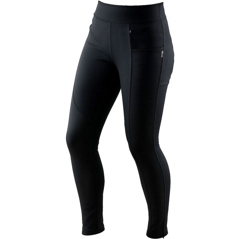 Motorradleggings für Damen, Modell Street Racer Vixed, schwarz