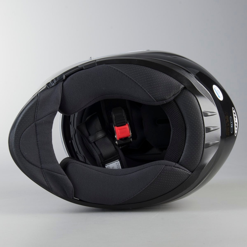 HJC i70 integral Motorradhelm schwarz glänzend Ausverkauf