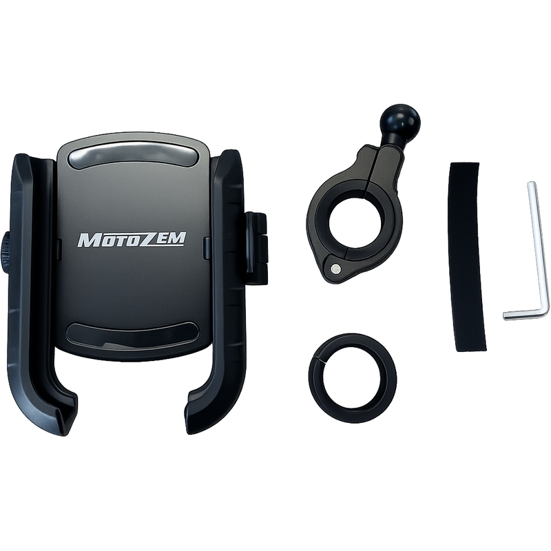 Antivibrations-Handyhalterung MotoZem ISO PRO schwarz