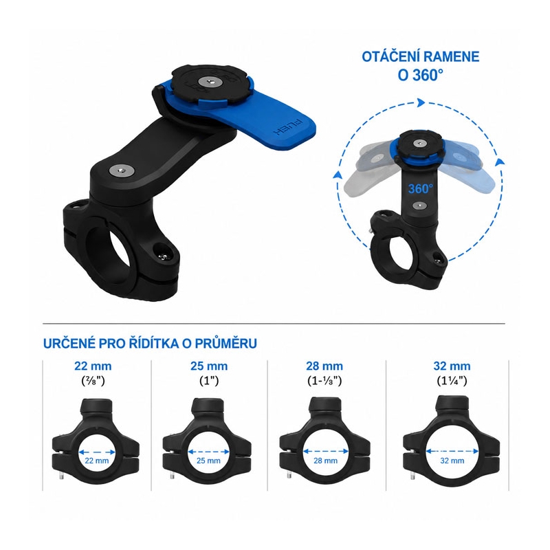 Quad Lock® Motorrad-Lenkerhalterung (V2)