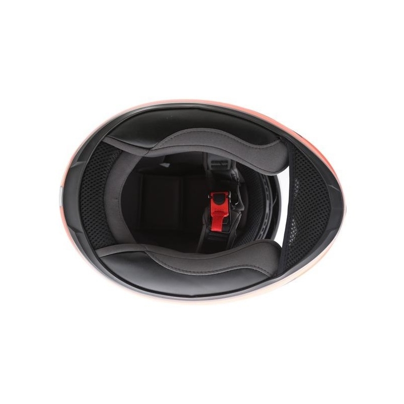 Integralhelm Scorpion EXO-490 Genesi schwarz matt-fluo rot Ausverkauf