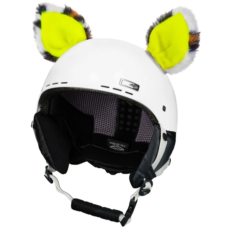 Helmohren Katze neongelb