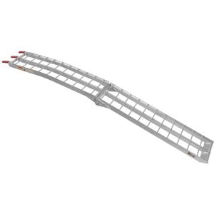 Klappbare breite Rampe MX Q-TECH Aluminium