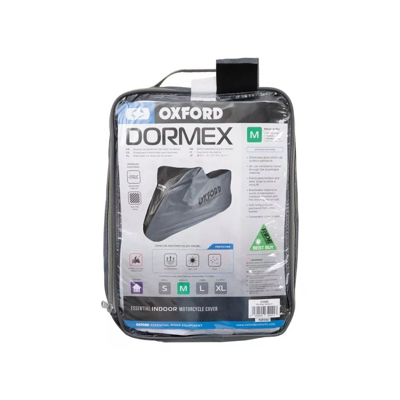 Oxford Dormex Motorrad-Innenausstattung schwarz-grau