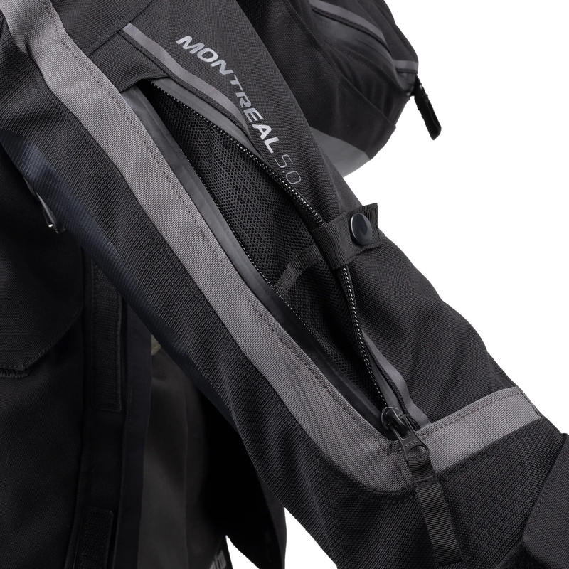 Oxford Montreal 5.0 Motorradjacke, schwarz