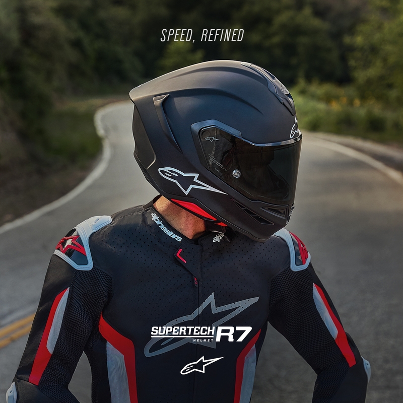 Alpinestars S-R7 Integralhelm, mattschwarz