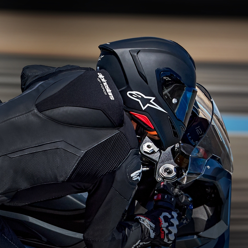 Alpinestars S-R7 Integralhelm, mattschwarz
