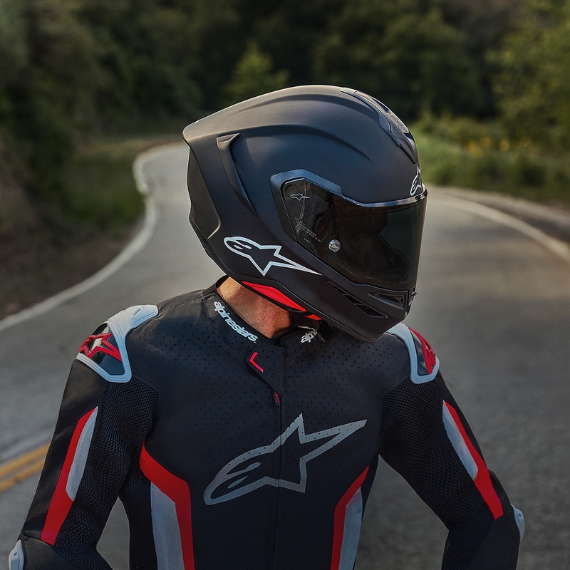 Alpinestars S-R7 Integralhelm, mattschwarz