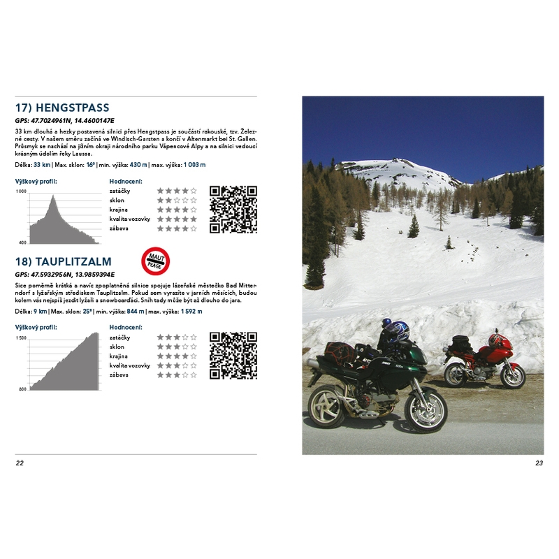 Motorradführer Berge &amp; Backcountry