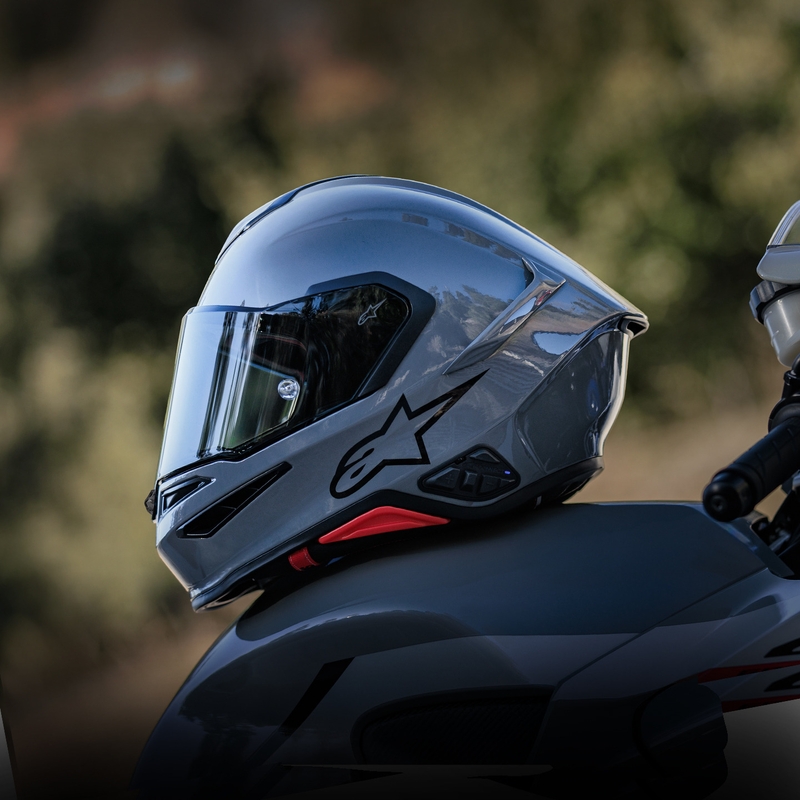 Alpinestars S-R7 Integralhelm, grau