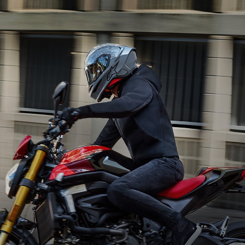 Alpinestars S-R7 Integralhelm, grau