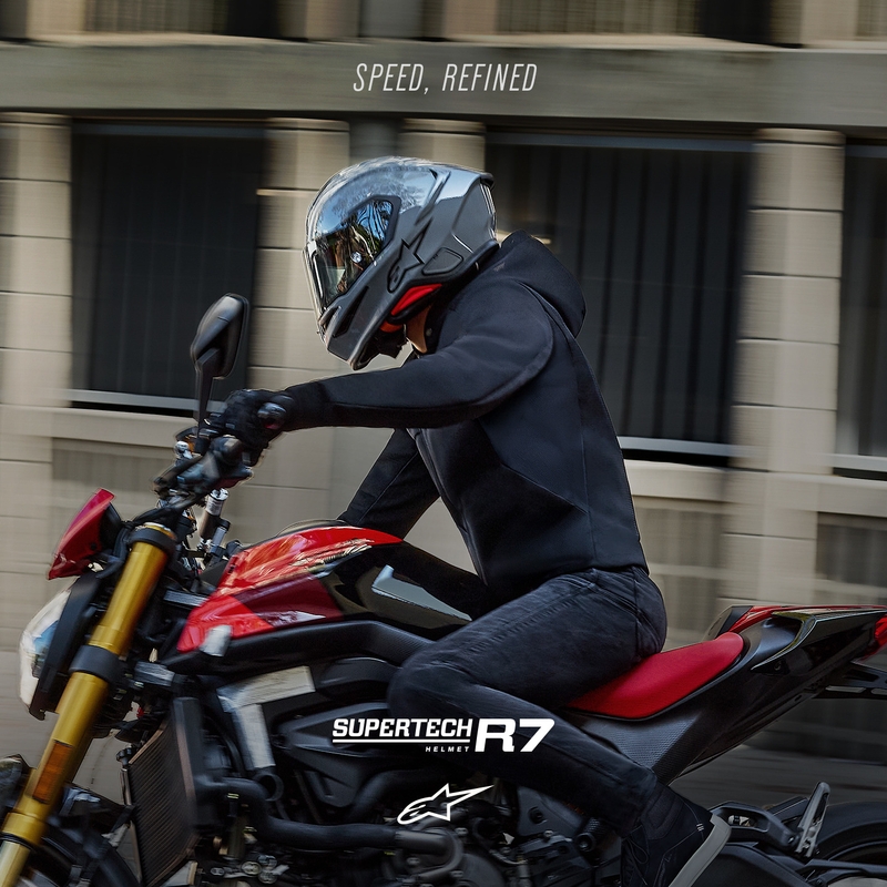 Alpinestars S-R7 Integralhelm, grau