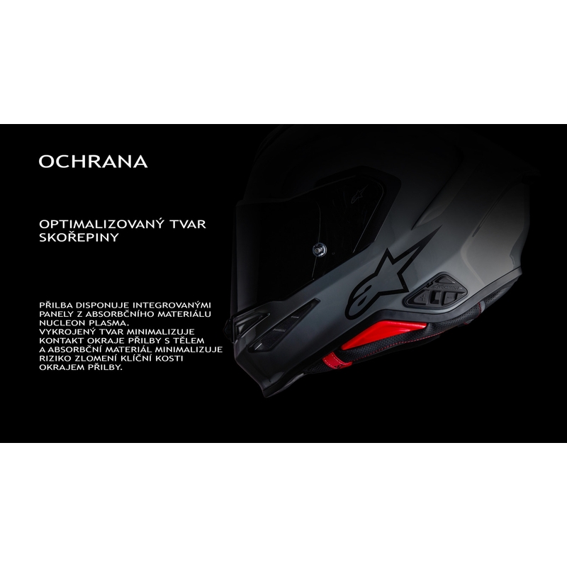 Alpinestars S-R7 Integralhelm, grau