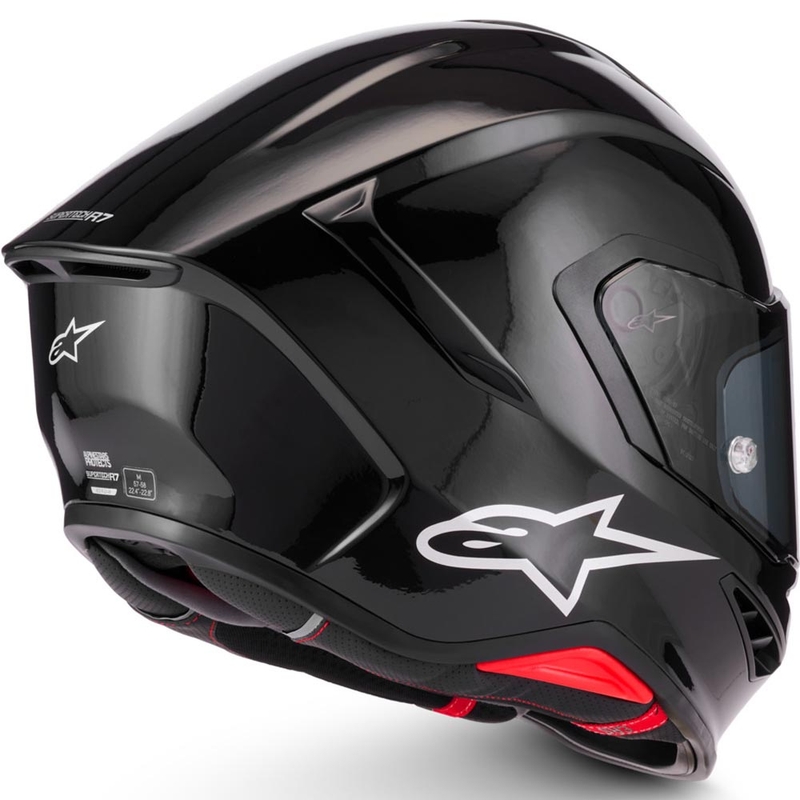 Alpinestars S-R7 Solid Integralhelm, schwarz
