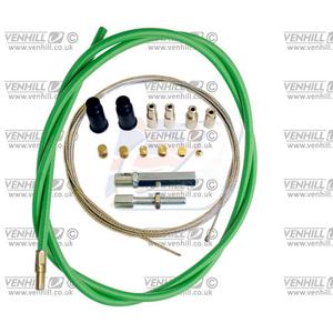 Gasseil - Universalsatz Venhill U01-4-100-GR 6mm OUTER (1.35m) grün