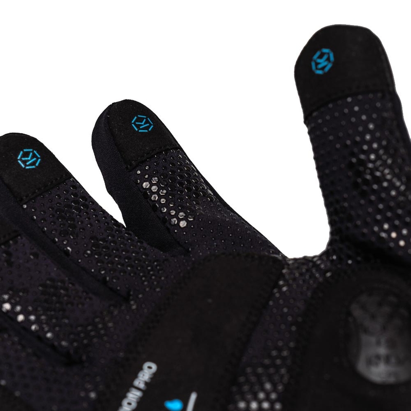Knox Action PRO Wasserdichte Motorradhandschuhe Schwarz