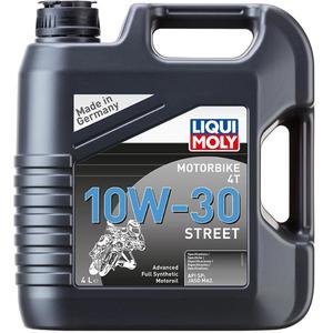 LIQUI MOLY Motorrad 4T 10W40 Straßenmotorenöl, synthetisch, 4 l