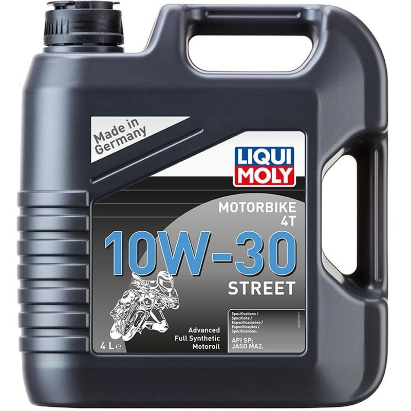 LIQUI MOLY Motorrad 4T 10W40 Straßenmotorenöl, synthetisch, 4 l