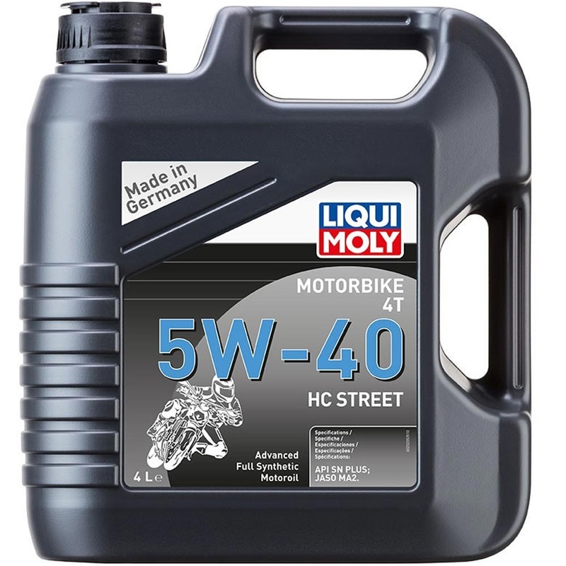 Synthetisches Motoröl LIQUI MOLY Motorrad 4T 5W40 HC Street 4 l