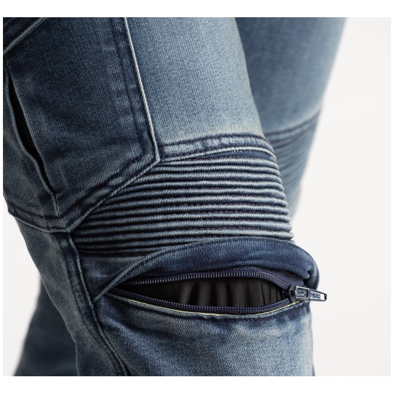 BROGER Ohio Blaue Motorradjeans Ausverkauf