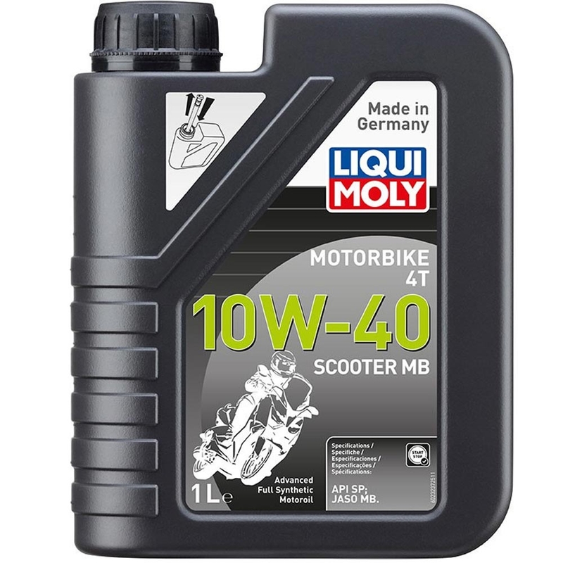 Synthetisches Motoröl LIQUI MOLY Motorrad 4T 10W40 Roller MB 1 l