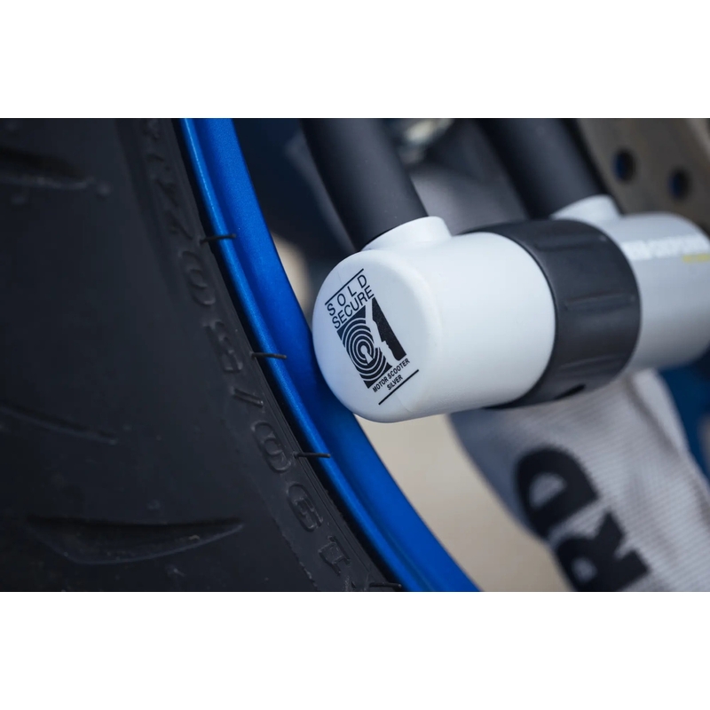 Oxford HD Motorradkettenschloss – limitierte Auflage, Grau