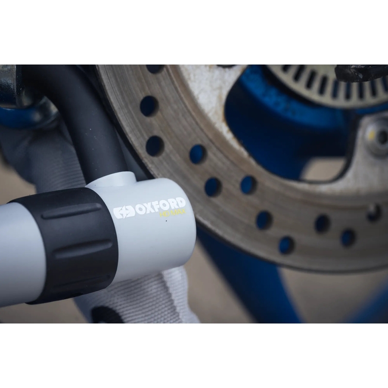 Oxford HD Motorradkettenschloss – limitierte Auflage, Grau