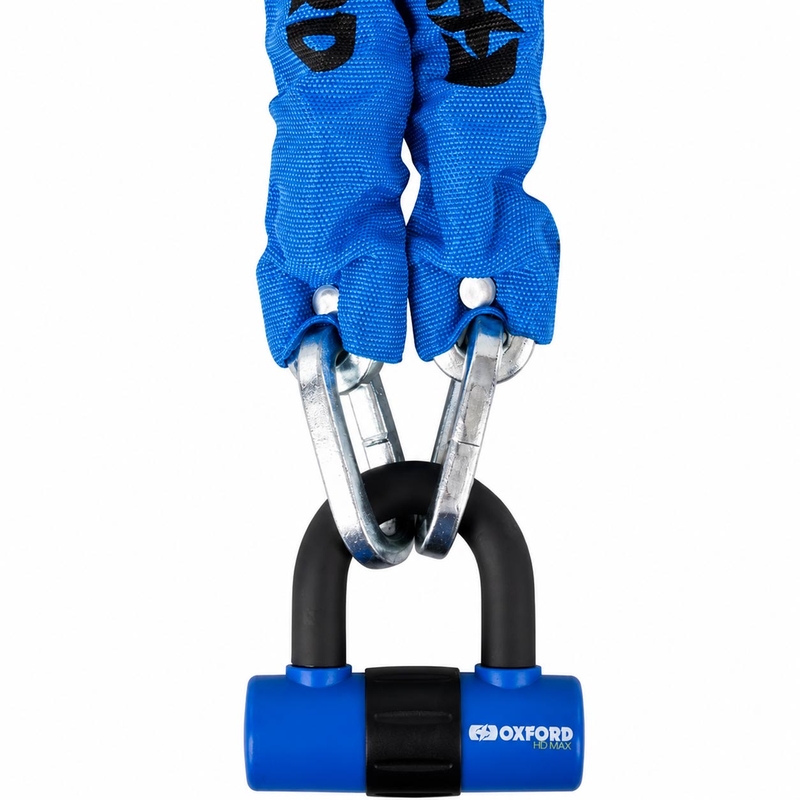 Oxford HD Motorradkettenschloss – limitierte Auflage blau