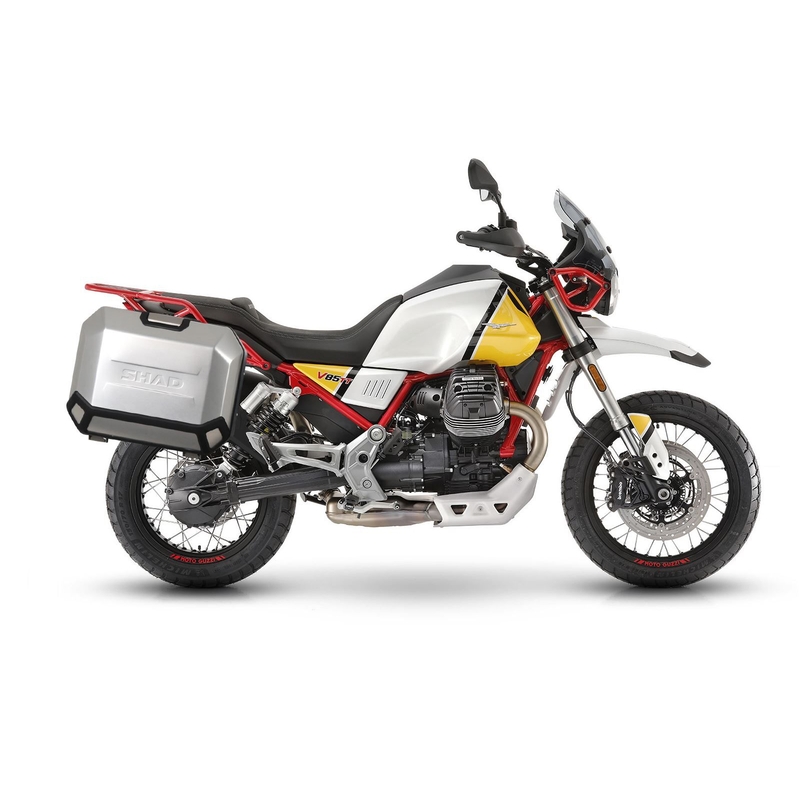 4P System fitting kit SHAD (for cases and bags TERRA and SH38X) für MOTO GUZZI V 85 TT 850 / Travel 2019-2023