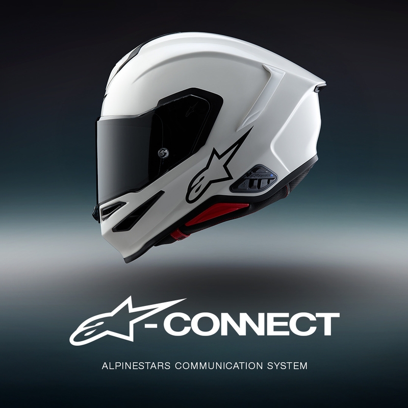 Bluetooth-Motorrad-Intercom-System Alpinestars A-CONNECT, schwarz