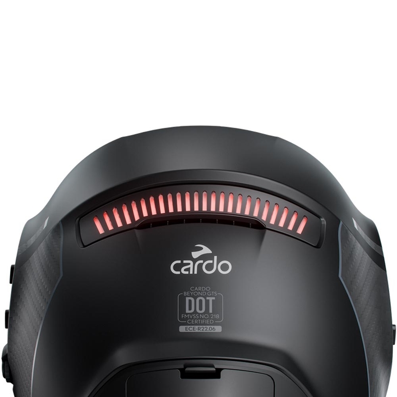Cardo Beyond GTS Integralhelm für Motorräder, schwarz