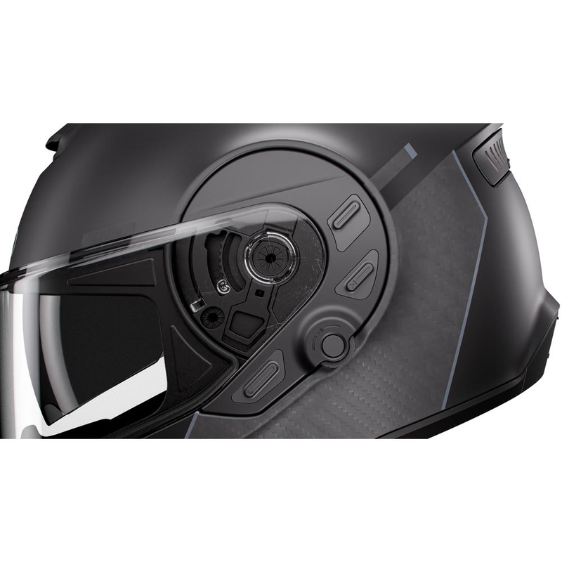 Cardo Beyond GTS Integralhelm für Motorräder, schwarz